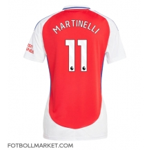 Arsenal Gabriel Martinelli #11 Replika Hemmatröja Dam 2024-25 Kortärmad