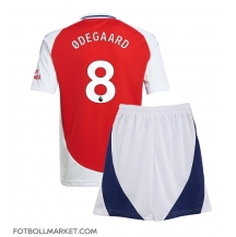 Arsenal Martin Odegaard #8 Replika Hemmatröja Barn 2024-25 Kortärmad (+ byxor)