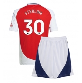 Arsenal Raheem Sterling #30 Replika Hemmatröja Barn 2024-25 Kortärmad (+ byxor)