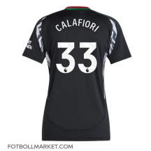 Arsenal Riccardo Calafiori #33 Replika Bortatröja Dam 2024-25 Kortärmad