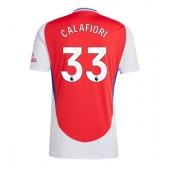 Arsenal Riccardo Calafiori #33 Replika Hemmatröja 2024-25 Kortärmad