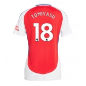 Arsenal Takehiro Tomiyasu #18 Replika Hemmatröja Dam 2024-25 Kortärmad