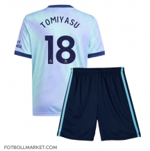 Arsenal Takehiro Tomiyasu #18 Replika Tredjetröja Barn 2024-25 Kortärmad (+ byxor)