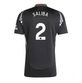 Arsenal William Saliba #2 Replika Bortatröja 2024-25 Kortärmad