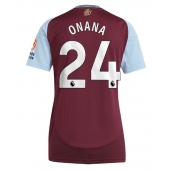 Aston Villa Amadou Onana #24 Replika Hemmatröja Dam 2024-25 Kortärmad