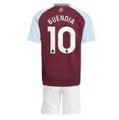 Aston Villa Emiliano Buendia #10 Replika Hemmatröja Barn 2024-25 Kortärmad (+ byxor)