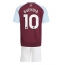 Aston Villa Emiliano Buendia #10 Replika Hemmatröja Barn 2024-25 Kortärmad (+ byxor)