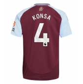 Aston Villa Ezri Konsa #4 Replika Hemmatröja 2024-25 Kortärmad