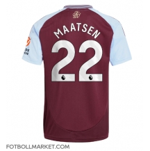 Aston Villa Ian Maatsen #22 Replika Hemmatröja 2024-25 Kortärmad