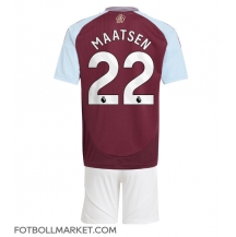 Aston Villa Ian Maatsen #22 Replika Hemmatröja Barn 2024-25 Kortärmad (+ byxor)