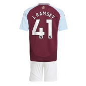 Aston Villa Jacob Ramsey #41 Replika Hemmatröja Barn 2024-25 Kortärmad (+ byxor)