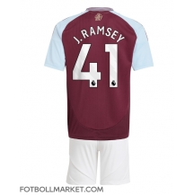 Aston Villa Jacob Ramsey #41 Replika Hemmatröja Barn 2024-25 Kortärmad (+ byxor)