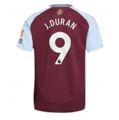 Aston Villa Jhon Duran #9 Replika Hemmatröja 2024-25 Kortärmad