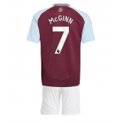 Aston Villa John McGinn #7 Replika Hemmatröja Barn 2024-25 Kortärmad (+ byxor)