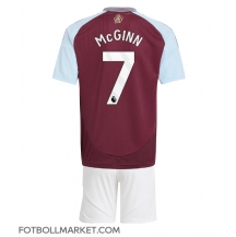 Aston Villa John McGinn #7 Replika Hemmatröja Barn 2024-25 Kortärmad (+ byxor)