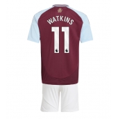 Aston Villa Ollie Watkins #11 Replika Hemmatröja Barn 2024-25 Kortärmad (+ byxor)