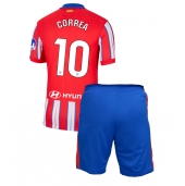 Atletico Madrid Angel Correa #10 Replika Hemmatröja Barn 2024-25 Kortärmad (+ byxor)