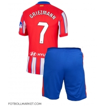 Atletico Madrid Antoine Griezmann #7 Replika Hemmatröja Barn 2024-25 Kortärmad (+ byxor)