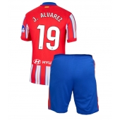 Atletico Madrid Julian Alvarez #19 Replika Hemmatröja Barn 2024-25 Kortärmad (+ byxor)