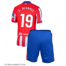 Atletico Madrid Julian Alvarez #19 Replika Hemmatröja Barn 2024-25 Kortärmad (+ byxor)