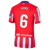 Atletico Madrid Koke #6 Replika Hemmatröja 2024-25 Kortärmad