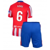 Atletico Madrid Koke #6 Replika Hemmatröja Barn 2024-25 Kortärmad (+ byxor)