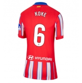 Atletico Madrid Koke #6 Replika Hemmatröja Dam 2024-25 Kortärmad