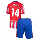 Atletico Madrid Marcos Llorente #14 Replika Hemmatröja Barn 2024-25 Kortärmad (+ byxor)