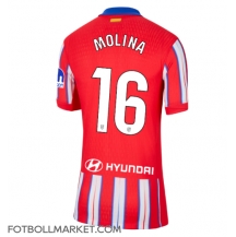 Atletico Madrid Nahuel Molina #16 Replika Hemmatröja Dam 2024-25 Kortärmad