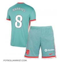 Atletico Madrid Pablo Barrios #8 Replika Bortatröja Barn 2024-25 Kortärmad (+ byxor)