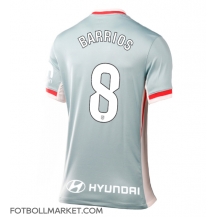 Atletico Madrid Pablo Barrios #8 Replika Bortatröja Dam 2024-25 Kortärmad