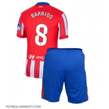 Atletico Madrid Pablo Barrios #8 Replika Hemmatröja Barn 2024-25 Kortärmad (+ byxor)