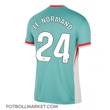 Atletico Madrid Robin Le Normand #24 Replika Bortatröja 2024-25 Kortärmad