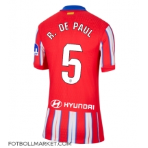 Atletico Madrid Rodrigo De Paul #5 Replika Hemmatröja Dam 2024-25 Kortärmad