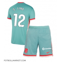 Atletico Madrid Samuel Lino #12 Replika Bortatröja Barn 2024-25 Kortärmad (+ byxor)