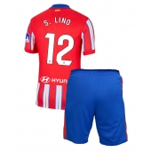 Atletico Madrid Samuel Lino #12 Replika Hemmatröja Barn 2024-25 Kortärmad (+ byxor)