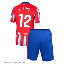 Atletico Madrid Samuel Lino #12 Replika Hemmatröja Barn 2024-25 Kortärmad (+ byxor)