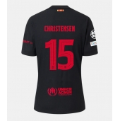 Barcelona Andreas Christensen #15 Replika Bortatröja 2024-25 Kortärmad