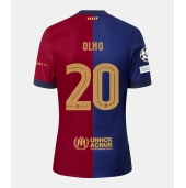 Barcelona Dani Olmo #20 Replika Hemmatröja 2024-25 Kortärmad