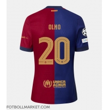 Barcelona Dani Olmo #20 Replika Hemmatröja 2024-25 Kortärmad