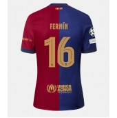 Barcelona Fermin Lopez #16 Replika Hemmatröja 2024-25 Kortärmad