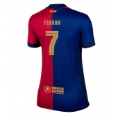 Barcelona Ferran Torres #7 Replika Hemmatröja Dam 2024-25 Kortärmad