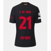 Barcelona Frenkie de Jong #21 Replika Bortatröja 2024-25 Kortärmad