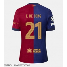 Barcelona Frenkie de Jong #21 Replika Hemmatröja 2024-25 Kortärmad