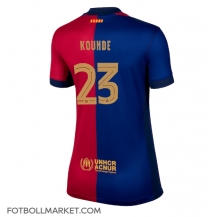 Barcelona Jules Kounde #23 Replika Hemmatröja Dam 2024-25 Kortärmad