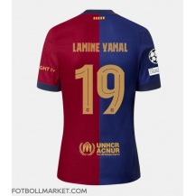 Barcelona Lamine Yamal #19 Replika Hemmatröja 2024-25 Kortärmad