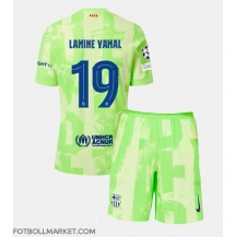 Barcelona Lamine Yamal #19 Replika Tredjetröja Barn 2024-25 Kortärmad (+ byxor)