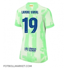 Barcelona Lamine Yamal #19 Replika Tredjetröja Dam 2024-25 Kortärmad