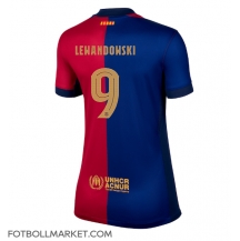 Barcelona Robert Lewandowski #9 Replika Hemmatröja Dam 2024-25 Kortärmad