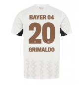 Bayer Leverkusen Alejandro Grimaldo #20 Replika Bortatröja 2024-25 Kortärmad